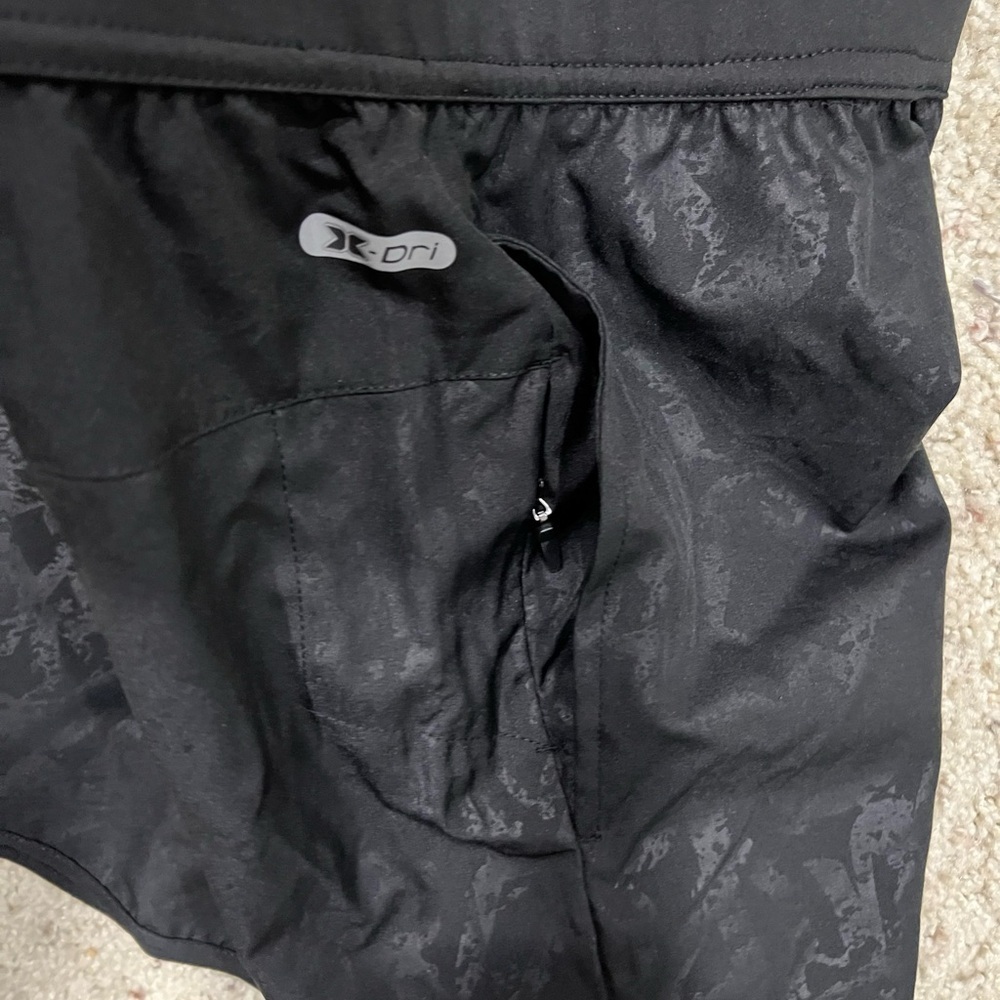NEW NWT Black Reebok‎ RBX large L running active shorts - Picture 6 of 6